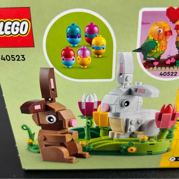 LEGO Easter Rabbits Display Building Set 40523 with 288 Pieces Sealed - Picture 7 of 9